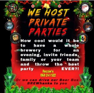 We host Private Events